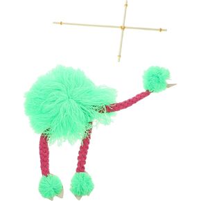 Flamingo Puppet Plush Flamingo Marionettes مع سلاسل الوالدين والطفل دمية الحيوانات التفاعلية