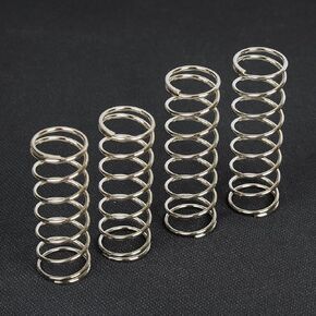 ربيع امتصاص الصدمات من أجل Arrma Outcast/kraton/contorious/fireteam/big Rock 6s ، 4pcs قطر الأسلاك 26 مم امتصاص الربيع rc التخميد ربيع ترقية ARA330507/ARA330508-pront 80 مم/خلفية 90 مم/خلفية