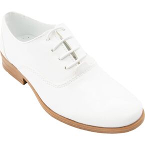 Boys Derby Mat Lace Up Formal Dress Shoes Formal Wedding Prom Footwear in Kuwait