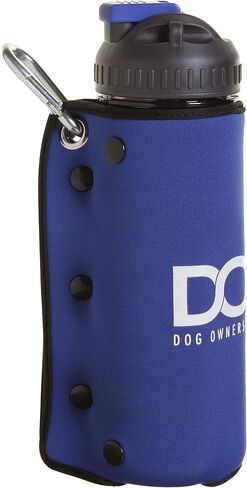 DOOG - Dog Owners Outdoor Gear 3-in-1 Water Bottle Plus Drink Insulator Plus Dog Water Bowl - 3 * 3 * 8.5 in Kuwait