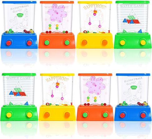 Handheld Water Toy Mini Games with Relive Your Childhood with - Nostalgic Fun in a Compact Size (4 PCS Handheld Toy Edition) in Saudi Arabia