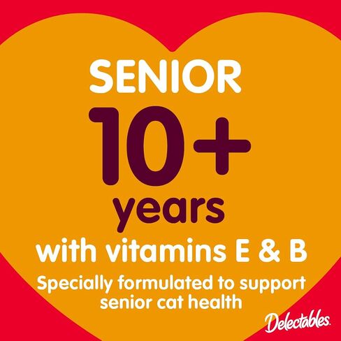 Hartz Delectables Stew Senior Cat Treat Variety Pack, 12 Count in Saudi Arabia