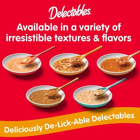 Hartz Delectables Stew Senior Cat Treat Variety Pack, 12 Count in Saudi Arabia