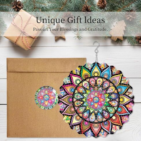 غليان ماندالا ماندالا ماندالا ثلاثية الأبعاد من الفولاذ المقاوم للصدأ قوس قزح العاكس الزخرفي الجهاز الداخلي في الهواء الطلق الفناء حديقة ديكور على غرار e in Kuwait