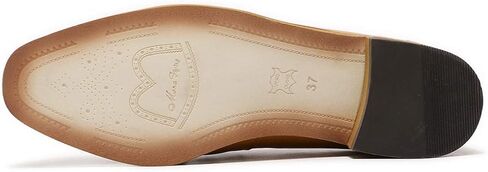Mona flying Women's Leather Tassel Loafer Dress Casual Slip on Flat Work Shoes for Ladies in Saudi Arabia