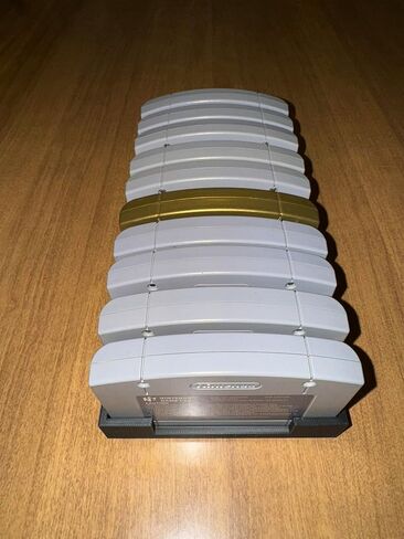 عروض حامل خرطوشة اللعبة - متوافقة مع خراطيش Nintendo 64 (N64) ، يحمل 10 - منظم تخزين الألعاب الرجعية in Kuwait