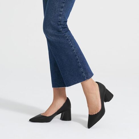 ALICEPUB Women's Closed Toe Heels Pumps Slingback Heels 2inch Chunky Block Heels Low Dress Shoes Comfortable Business Office Work Heels Wedding Shoes in Kuwait