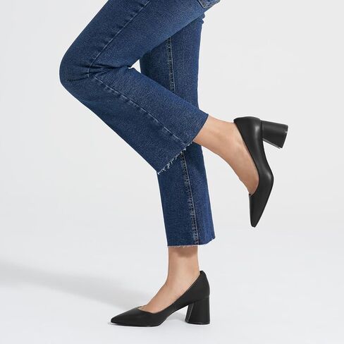 ALICEPUB Women's Closed Toe Heels Pumps Slingback Heels 2inch Chunky Block Heels Low Dress Shoes Comfortable Business Office Work Heels Wedding Shoes in Kuwait