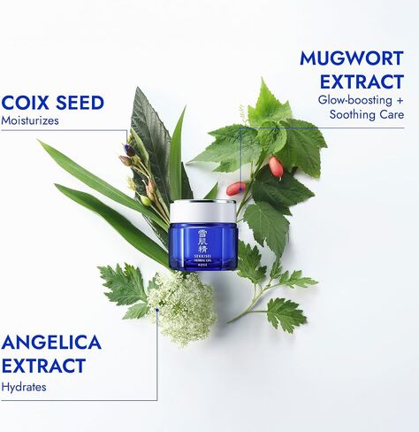 SEKKISEI Herbal Gel, Multi-Purpose 6 in1 benefits Hydrating Gel Moisturizer & Mask, 2.8 Ounce in Saudi Arabia