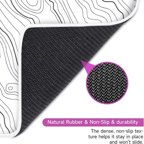 Deyimmei Mahjong Mat for Table - Non-Slip Mahjong Table Cover with Storage Pockets, Perfect Mahjong Accessories & Gifts for Women, Men, and Mahjong Enthusiasts, Golden Herringbone in Saudi Arabia