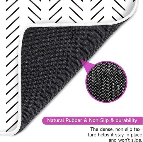 Deyimmei Mahjong Mat for Table - Non-Slip Mahjong Table Cover with Storage Pockets, Perfect Mahjong Accessories & Gifts for Women, Men, and Mahjong Enthusiasts, Golden Herringbone in Saudi Arabia