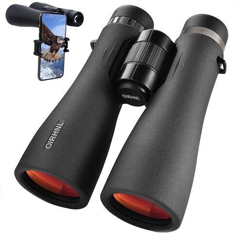 12x50 HD Binoculars for Adults High Powered,Waterproof Binoculars for Bird Watching,Hunting,Travel-Large View Binoculars with Clear Low Light Vision in Saudi Arabia