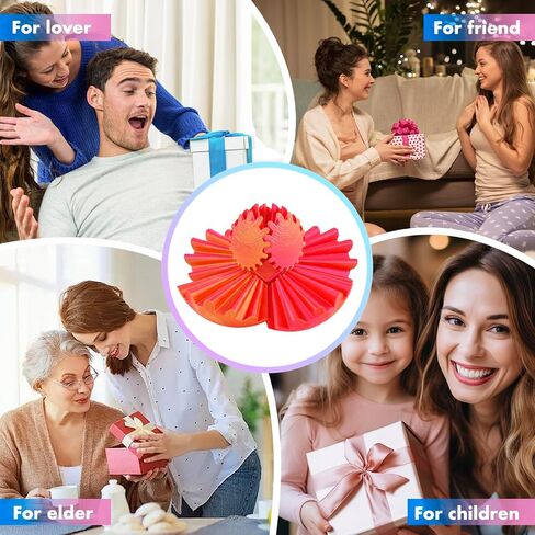 3D Printed Gear Ball, Gear Sphere, Spin Ball Cube Fidget Toys, Stress Release, Sphere Desk Toy (Candy) in Saudi Arabia