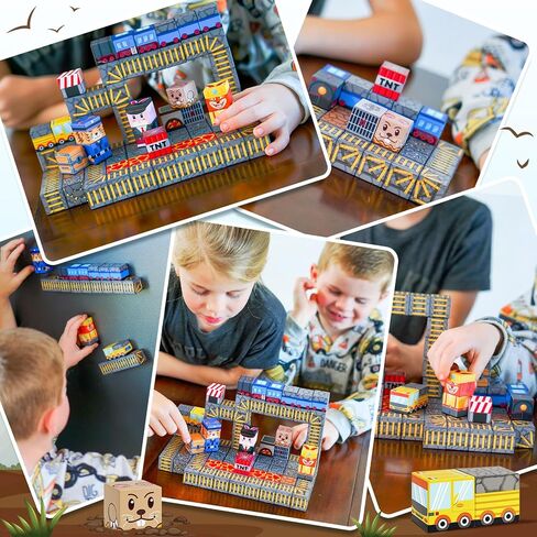 Magnetic Blocks - Build Mine Magnet World Magic Sword Portal Set, Building Toys Magnetic Tiles for Kids 3+, Classroom Must Haves Sensory Toddlers Toys Kids Games Gift for Boys & Girls 3-5 5-7 in Saudi Arabia