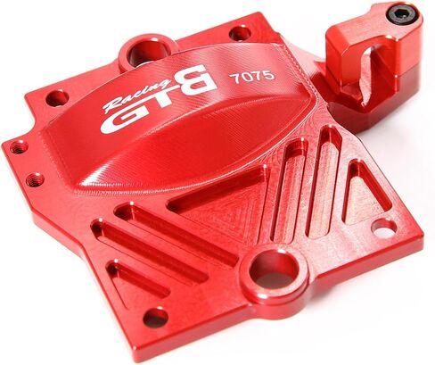 CNC Aluminium 7075 T6 Motor Center Diff Mount/Gear Cover Plate for 1/5 RC Car Losi DBXL-E V1.0 2.0 Partrage (Center Diff Mount Silver) in Kuwait