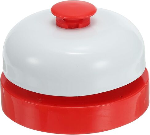 Patikil Desk Call Bell 2.5 "قطره ، مكتب عشاء الجرس الأمامي للخدمة مع بناء المعادن المضاد للتراجع لمناطق استقبال المطعم في فندق مستودع مكتب ، أسود/أبيض in Kuwait