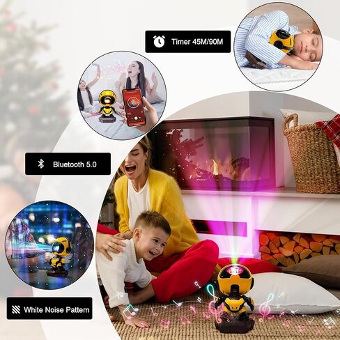 Astronaut Galaxy Projector Star Night Light, Space Lander Starry Projector, Spacecraft Ceiling Nebula LED Lamp with Remote, Kids Room Timed Decor Aesthetic for Children's Day Christmas Gift in Saudi Arabia