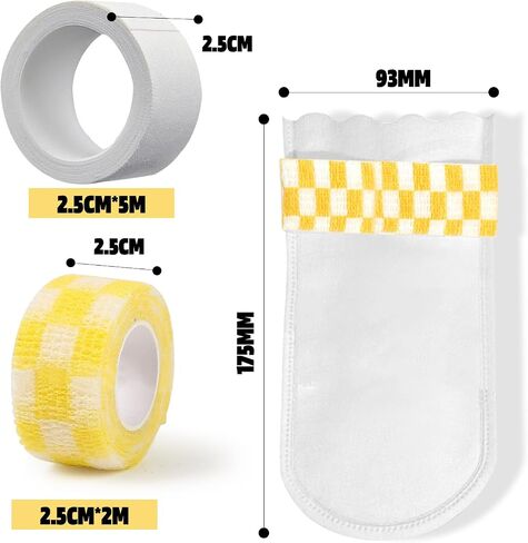 20 Pcs Disposable Booties for Duck Feet, Bumble Foot Wound Care Treatment for Real Duck Pet Duck Supplies with Green Bandage, Large Size in Saudi Arabia
