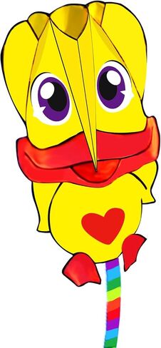 HENGDA KITE Soft Kite for Kids Beginners Kites and Adults,Well Made,Cute Design,Easy to Carry and Assemble in Kuwait