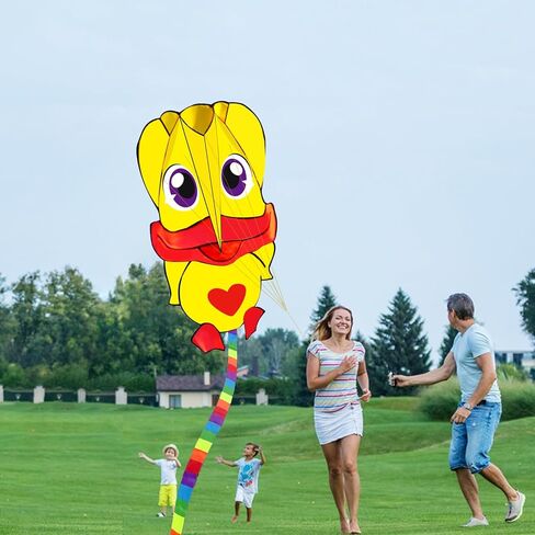 HENGDA KITE Soft Kite for Kids Beginners Kites and Adults,Well Made,Cute Design,Easy to Carry and Assemble in Kuwait