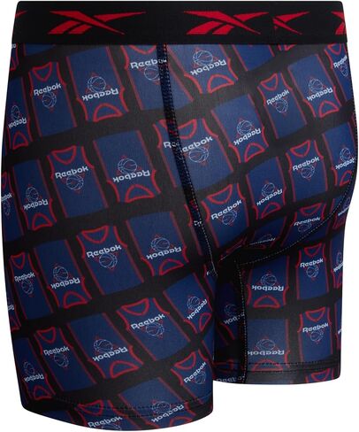 Reebok Boys Boxer Briefs - 3 Pack 5'' Inseam Soft Stretch Performance Boys Underwear - Moisture Wicking Youth Boxers in Saudi Arabia