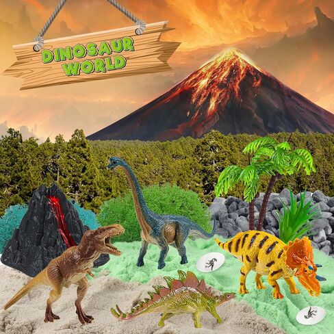 Dinosaur Light-Up Terrarium Kit for Kids Dinosaur Painting Arts and Night Light Crafts Kits for Kids- Birthday Gift for Boys Age 6+Year Old in Saudi Arabia