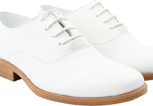 Boys Derby Mat Lace Up Formal Dress Shoes Formal Wedding Prom Footwear in Kuwait