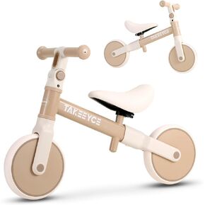 ألعاب Balance Balance Balance للبنات الفتيات البالغ من العمر 1-3 سنوات ، و Baby Balance Bike مع مقعد ومقعد قابل للتعديل ، ودراجة تدريب بدون طيار ، وركب ما قبل المدرسة ، أول لعبة ، وأفضل هدايا عيد الميلاد الأولى للأطفال