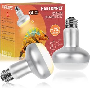 100W Reptile Night Light Bulb - UVA Heat Lamp - Simulates Natural Moonlight, Purple Basking Lamp for Bearded Dragons, Lizards, Chameleons and Amphibians - Ideal for Reptile Aquariums & Tanks