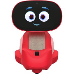 Miko 3: AI-Powered Smart Robot for Kids | STEAM Learning & Educational Robot | Interactive with Learning apps & Unlimited Games | Birthday Gift for Girls & Boys Aged 5-12| Red