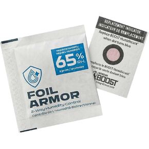 Trading Card Flattening Pack, 8g Size for Up to 5 Cards, 65% RH 2-Way Humidity Control - Trading Card Protectors (Pack of 72)