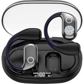 AI Language Translator Earbuds, OWS Real-Time 3-in-1 Translation Earbuds 144 Languages & Accents, Translation Device for Travel Business Learning, Black