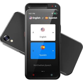 جهاز المترجم اللغوي لا حاجة واي فاي ، وترجمات ChatGpt AI ترجمة في الوقت الحقيقي ترجمة الصوت مع 138+ لغة غير متصلة بالإنترنت والتسجيل والصورة ＆ ترجمة نصية لتعلم الأعمال التجارية