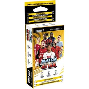 Topps Eco Pack Match Cards Attax UCL 24-25