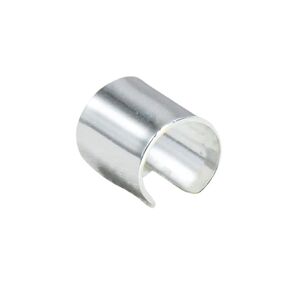 Solid Sterling Silver Extra Wide Helix Ear Cuff Earring for Women, Wrap around Earring.