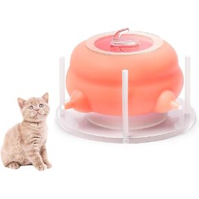 Puppy Dog Cat Feeders Kitten Milk Bowl Feeder Nursing Station Nipple for Multiple Puppies