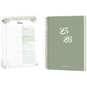 To Do List Pad - To Do List Notebook and Monthly Planner 21 Months