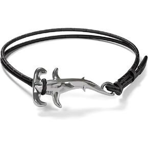 Flextech Shark Tracking Rope Bracelet - يدعم Ocearch Ocean Conservancy - مقاس واحد يناسب الجميع - مقاوم للماء ، مقاوم للعروع ، مقاوم للشمس