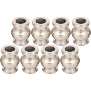 8Pcs RC Car Rod Ends Ball Joint Linkage Compatible with 1/10 Hpi/Hsp/Losi/Axial//Redcat/Himoto/Kyosho RC Car Model Car Accessories