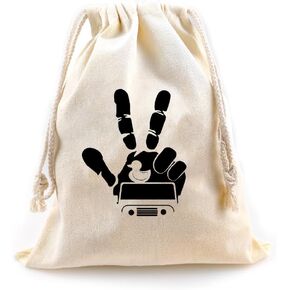 شنطة بطة مطاطية برباط سحب من يو ف بين داك، شنطة بطة مطاطية قابلة لاعادة الاستخدام، مقاس 13 × 10 انش، هدية رائعة لمحبي البطة، شنطة بطة مطاطية, اوف وايت in Kuwait