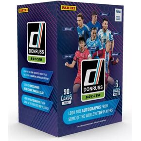 2024-2025 Panini Donruss Soccer Blaster Box - 6 Pack of 15 Soccer Cards