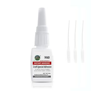 Art Precision Craft Glue, Glue for Model, Instantly Strong Adhesive for bonding Metal, Plastic, Rubber, Wood, DIY Craft, Model, Miniatures, Scrapbooking, Card Making, Photo, Toy, Decor, Crystal