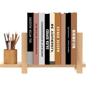 سطح المكتب القابل للضبط على سطح المكتب الرفاهية المكتب الرجعية على أرفف المكتبات المنظم منظم كتب الكتب المجلات