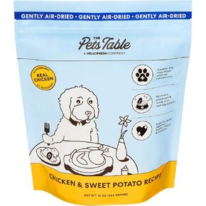 The Pets Table Beef & Berries Grain-Free Air-Dried Dog Food, 16-Ounce Bag