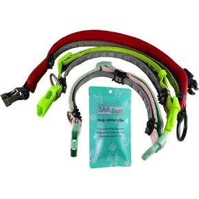 Dog Collar Clip - Allows The Rest of The Protective Collar to Be Used for Another Dog or Next Season, 3 Clips, 20 Fixing Ties