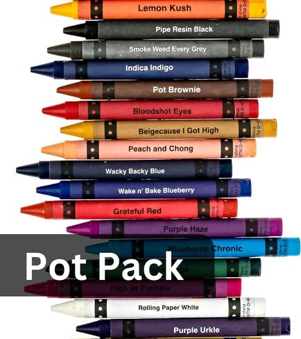 Adult Coloring Offensive Crayons - Holiday Edition in Kuwait