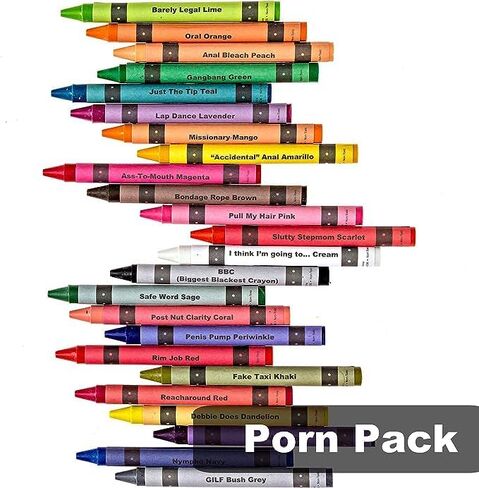 Adult Coloring Offensive Crayons - Holiday Edition in Kuwait
