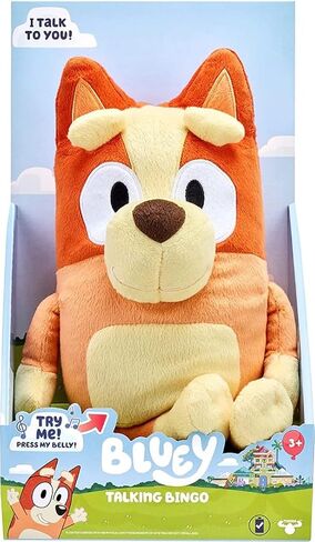 Bluey 17143 SFX, Feature, Interactive, Talking, 13" Plush, 17137 in Saudi Arabia