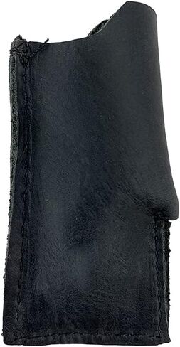Hide & Drink, Rustic Leather Lighter Protective Case Handmade (Charcoal Black) in Saudi Arabia
