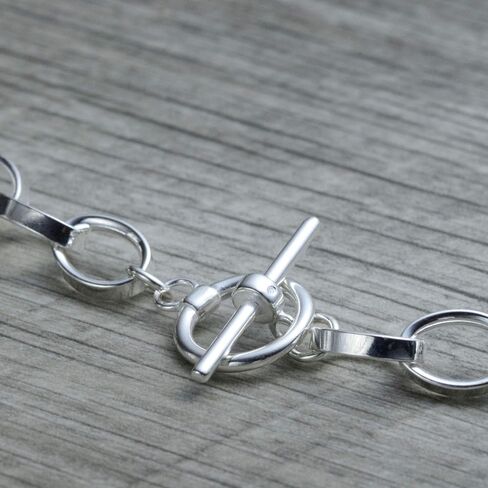 Chunky Choker Necklace in Sterling Silver (16 Inches) (18 Inches) in Saudi Arabia